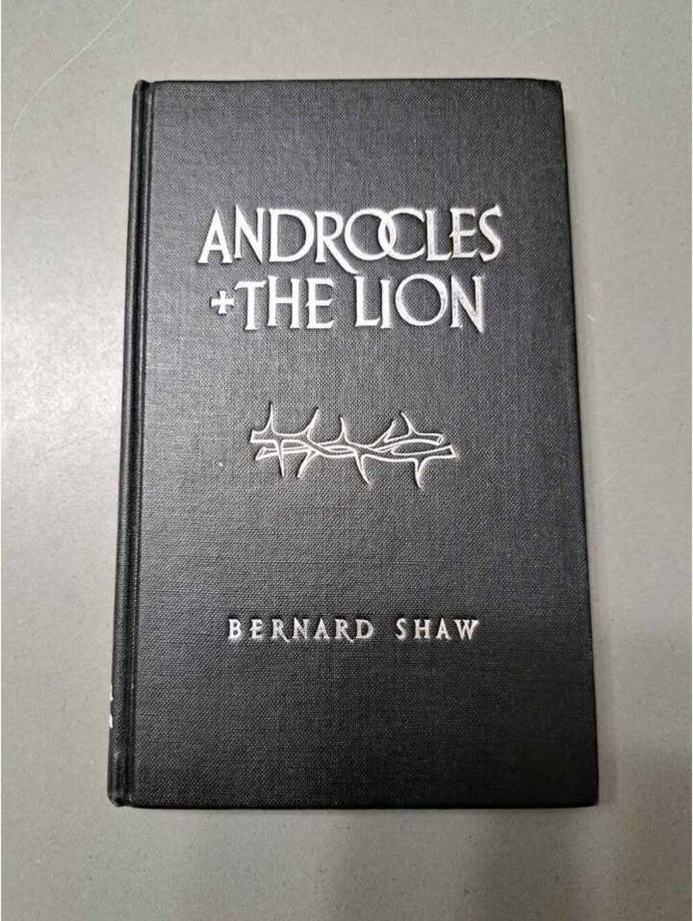 Vintage 1962 Androcles and the Lion by Bernard Shaw